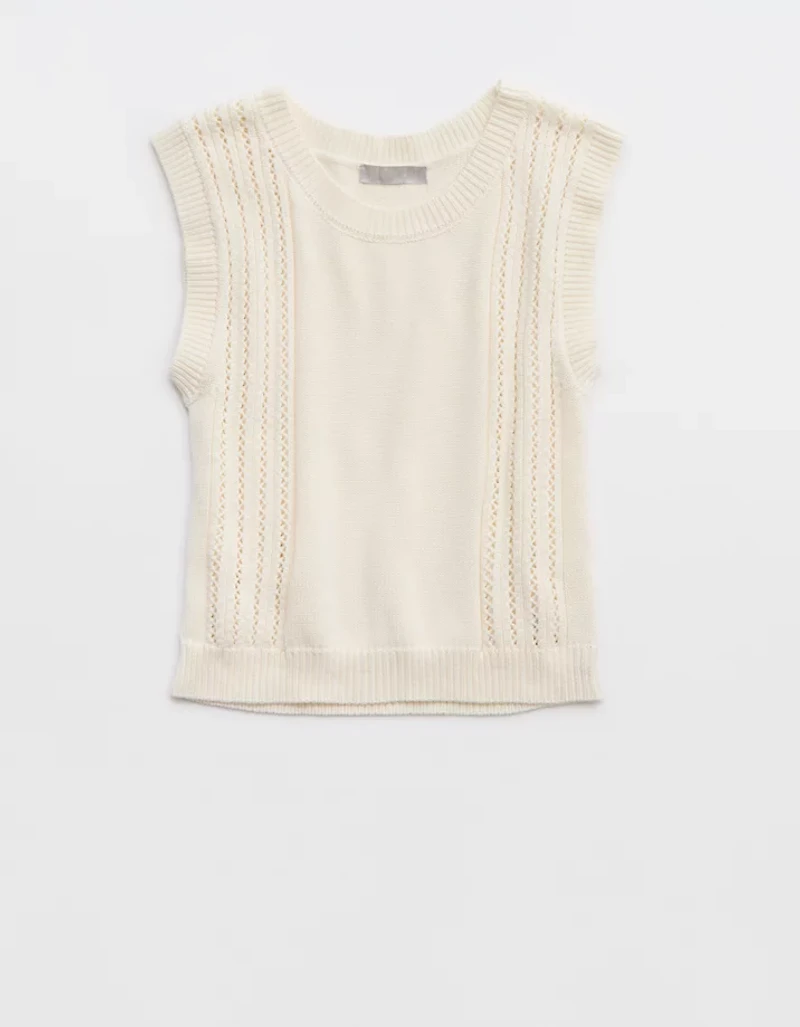 Pickletini Donna Sweater Crochet Top