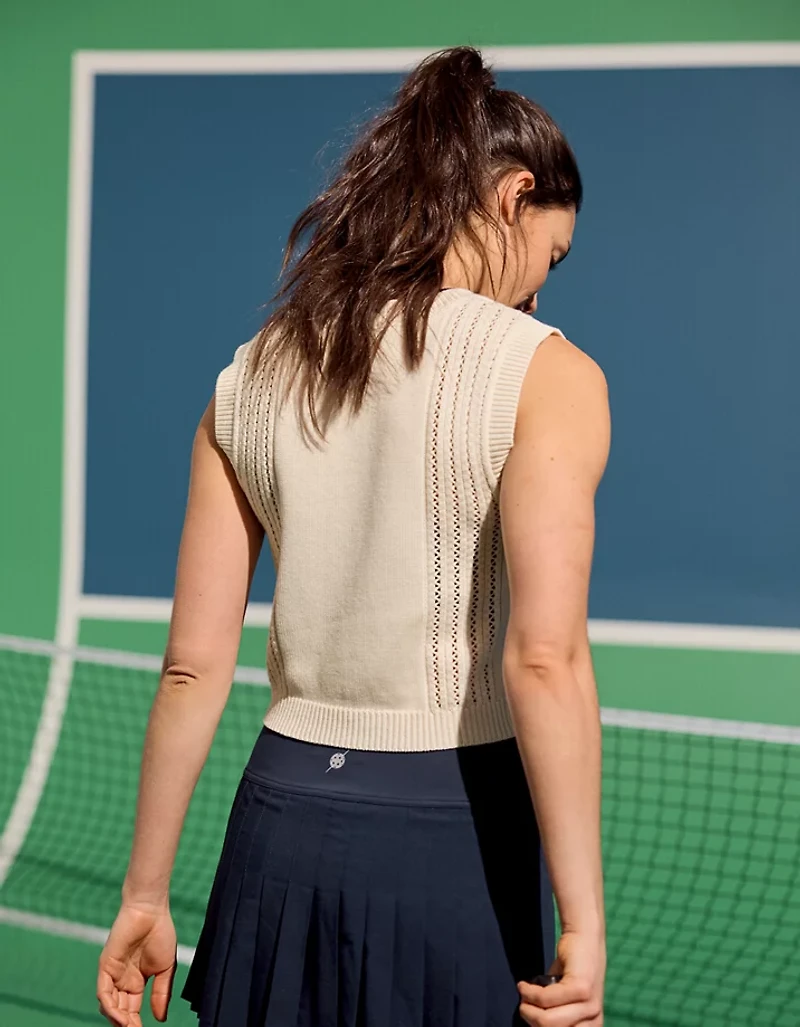 Pickletini Donna Sweater Crochet Top