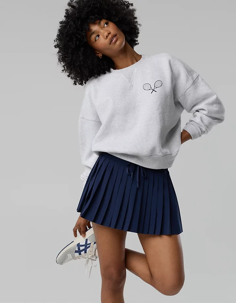OFFLINE By Aerie x USTA Foundation Cloud Fleece Crewneck Sweatshirt
