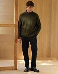 AE77 Premium Alpaca-Blend Sweater