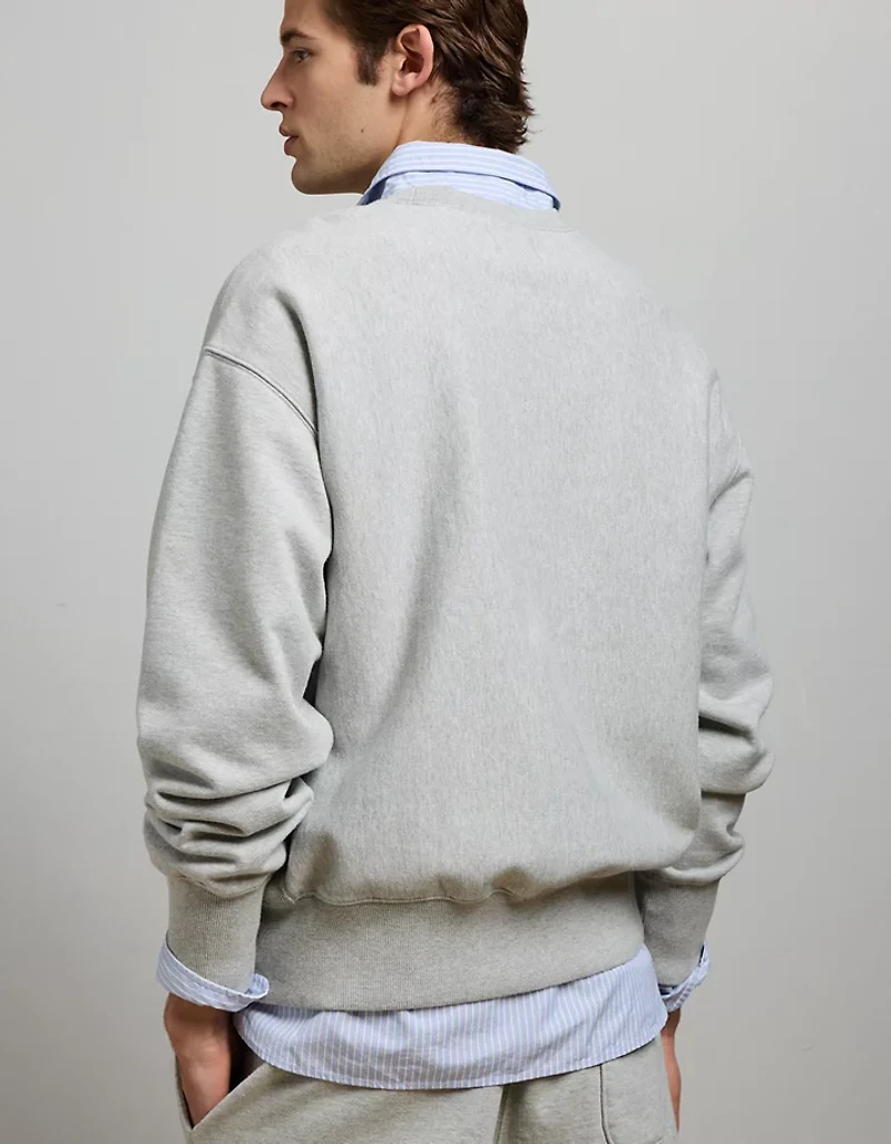 AE77 Premium Fleece Crew Neck Sweatshirt