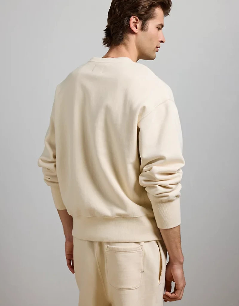 AE77 Premium Fleece Crew Neck Sweatshirt