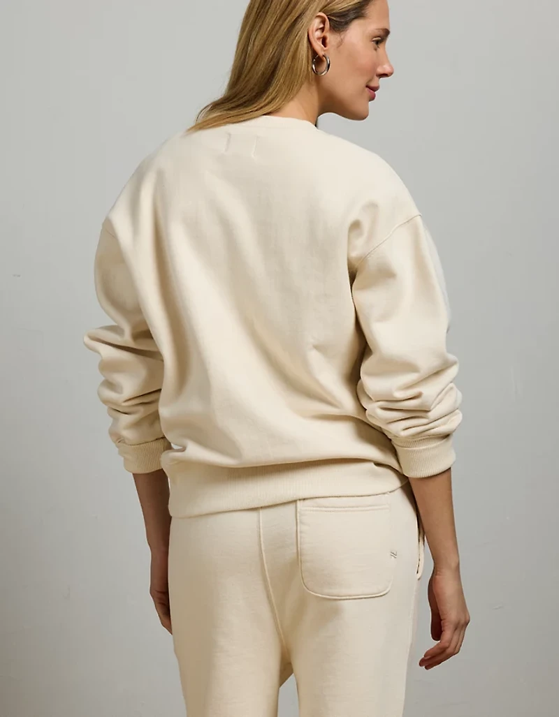 AE77 Premium Fleece Crew Neck Sweatshirt