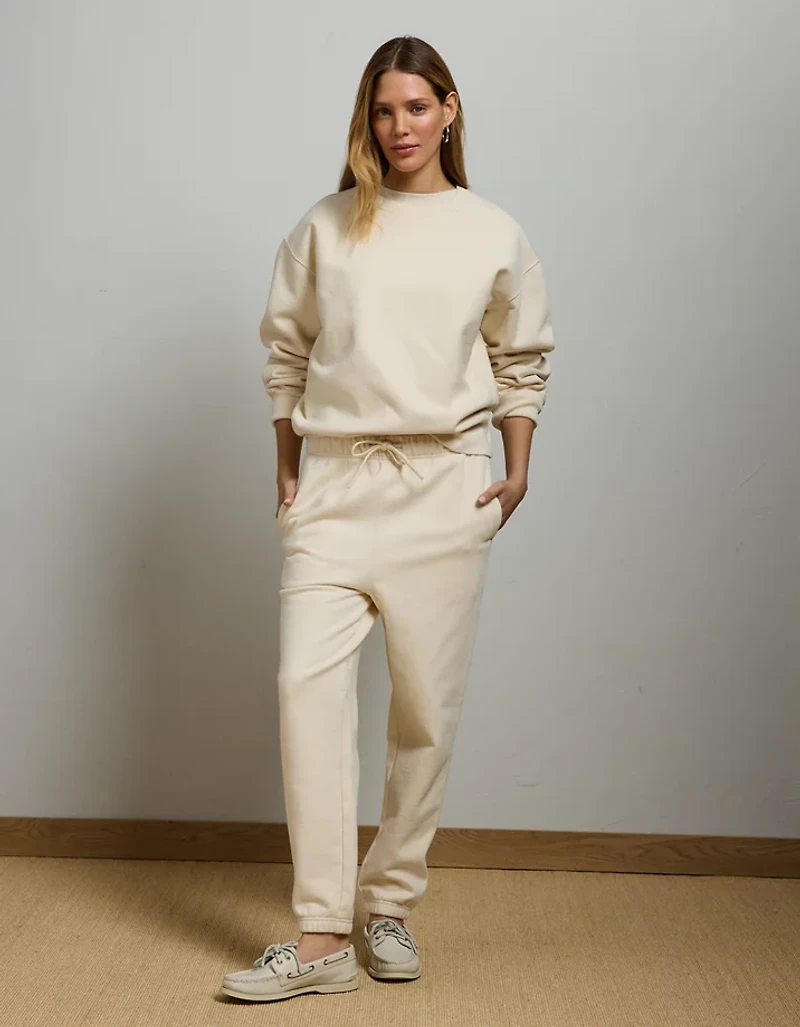 AE77 Premium Fleece Crew Neck Sweatshirt