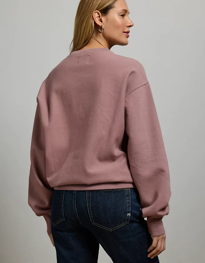 AE77 Premium Fleece Crew Neck Sweatshirt