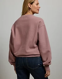 AE77 Premium Fleece Crew Neck Sweatshirt