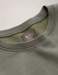 AE77 Premium Fleece Crew Neck Sweatshirt