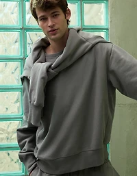 AE77 Premium Fleece Crew Neck Sweatshirt