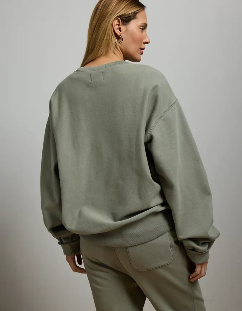 AE77 Premium Fleece Crew Neck Sweatshirt