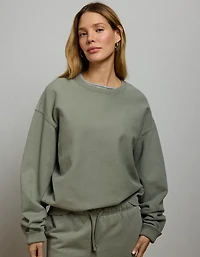 AE77 Premium Fleece Crew Neck Sweatshirt