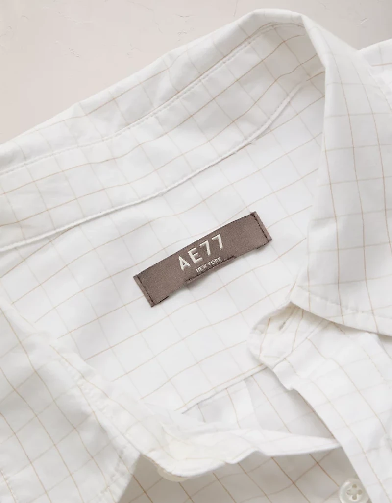 AE77 Premium Poplin Button-Up Shirt