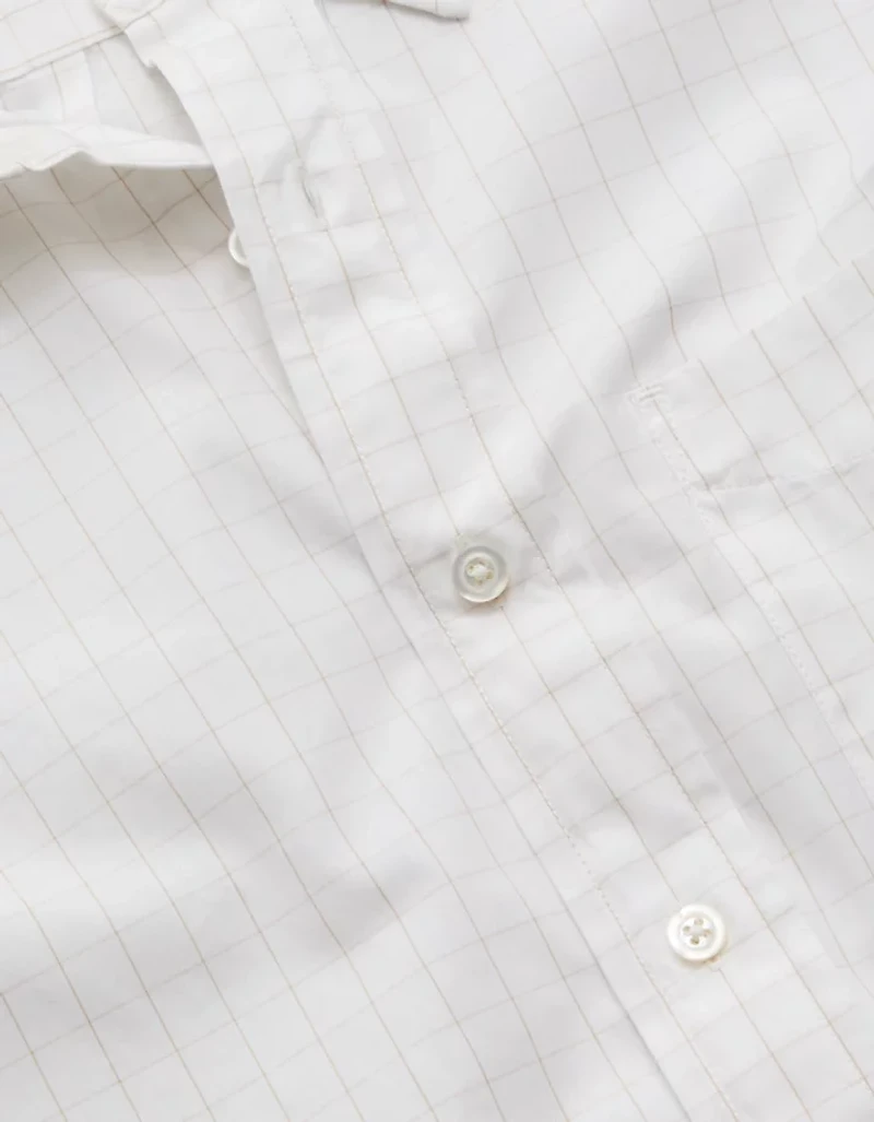 AE77 Premium Poplin Button-Up Shirt