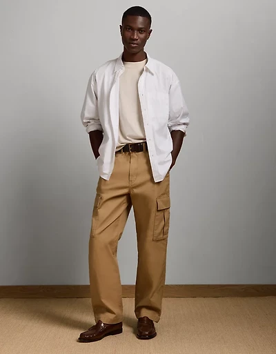 AE77 Premium Poplin Button-Up Shirt