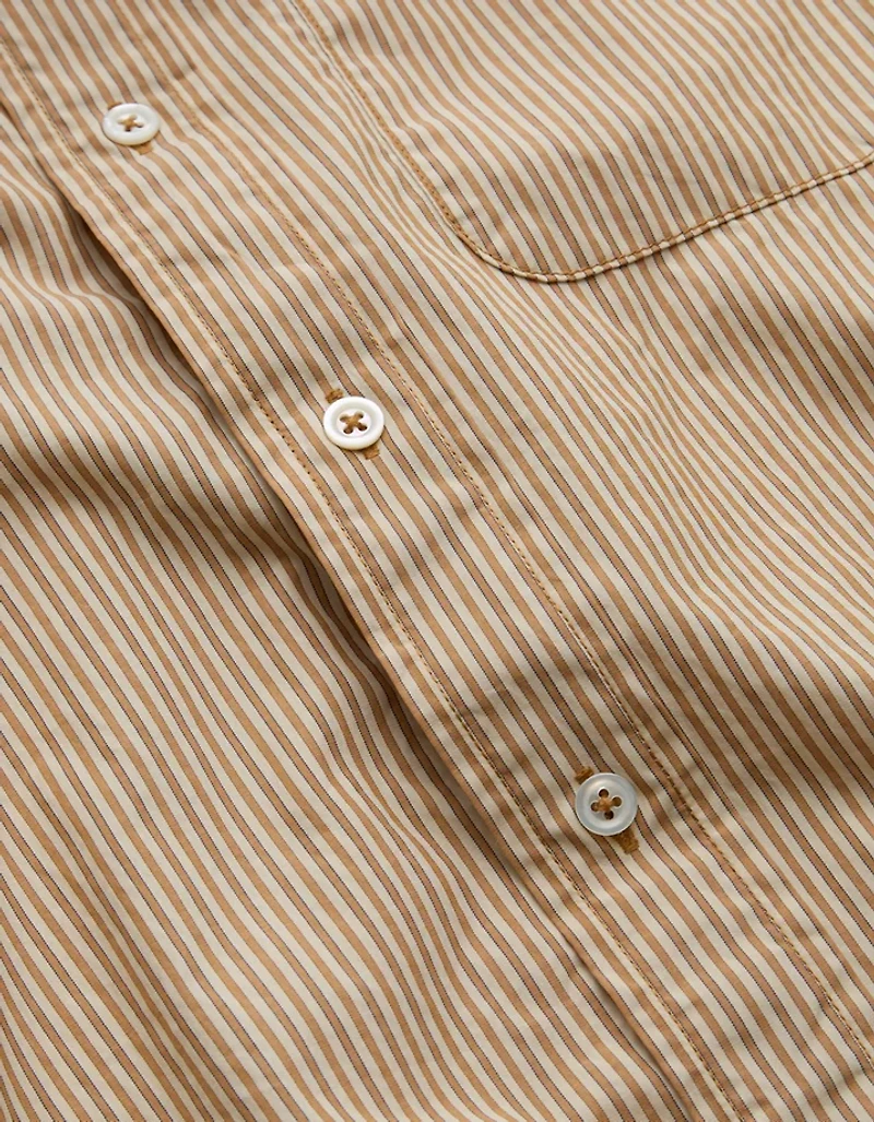 AE77 Premium Poplin Button-Up Shirt