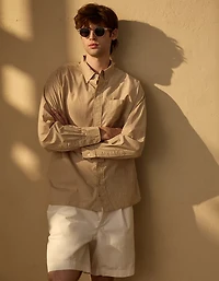 AE77 Premium Poplin Button-Up Shirt