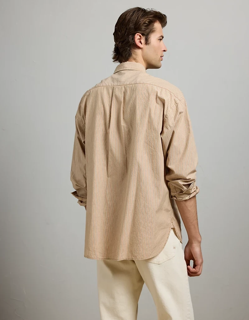 AE77 Premium Poplin Button-Up Shirt