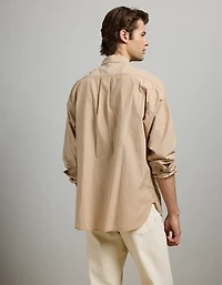 AE77 Premium Poplin Button-Up Shirt