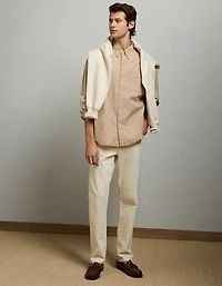 AE77 Premium Poplin Button-Up Shirt