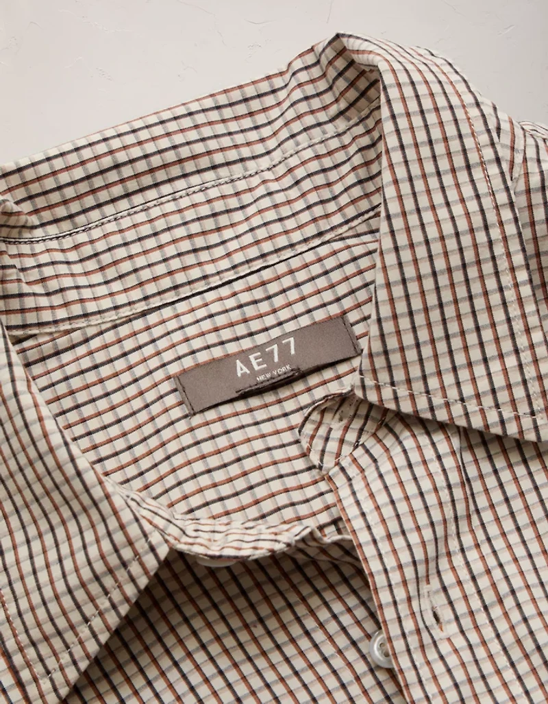 AE77 Premium Poplin Button-Up Shirt