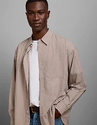 AE77 Premium Poplin Button-Up Shirt