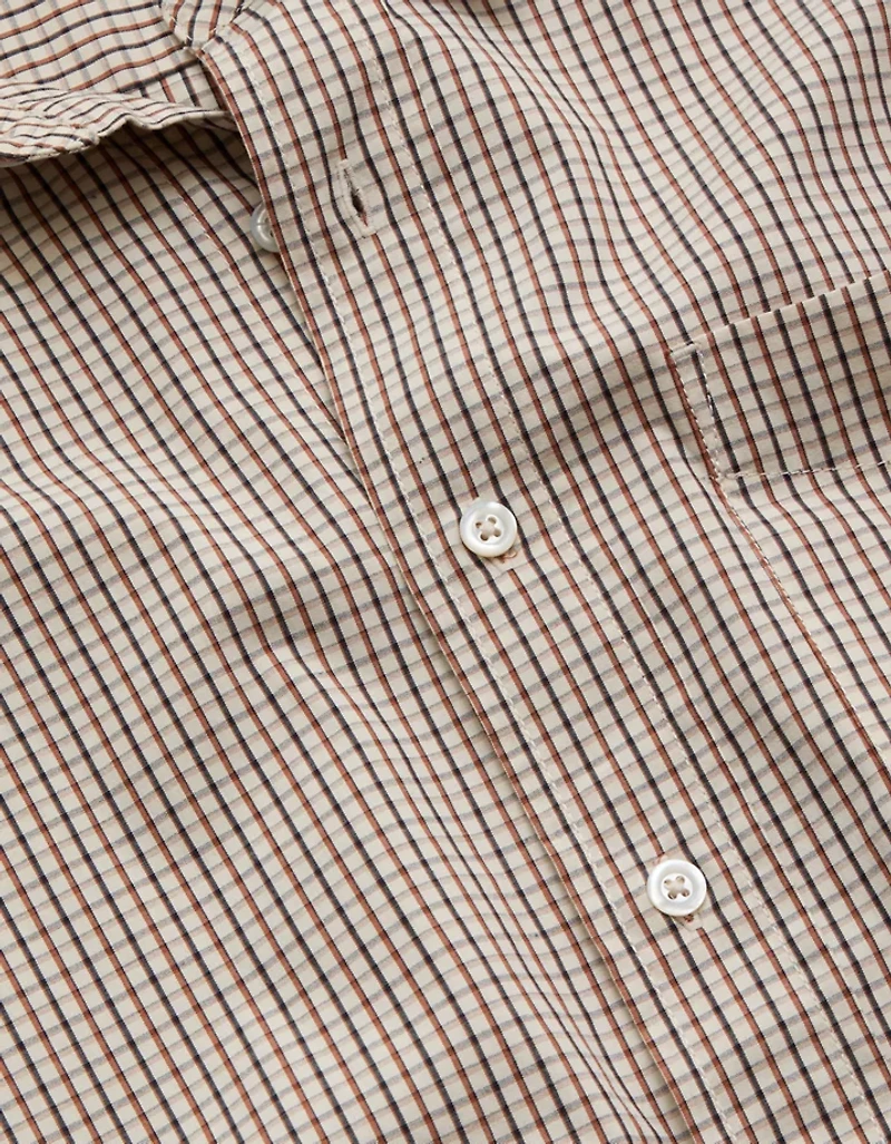 AE77 Premium Poplin Button-Up Shirt