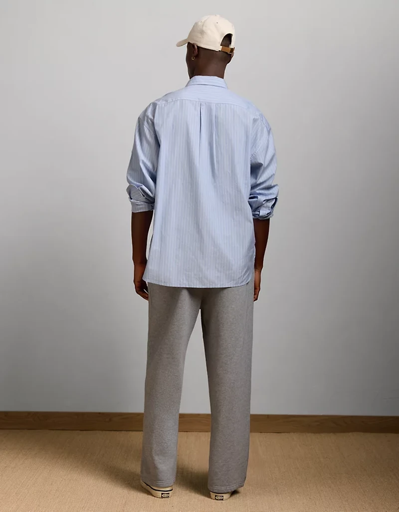 AE77 Premium Poplin Button-Up Shirt