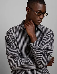 AE77 Premium Poplin Button-Up Shirt