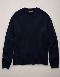 AE77 Premium Cashmere-Blend Crew Neck Sweater