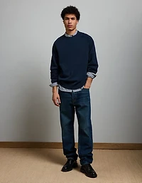 AE77 Premium Cashmere-Blend Crew Neck Sweater