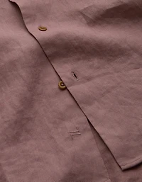 AE77 Premium Relaxed Linen Button-Up Shirt