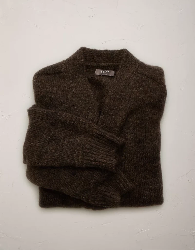 AE77 Premium Fuzzy Cardigan