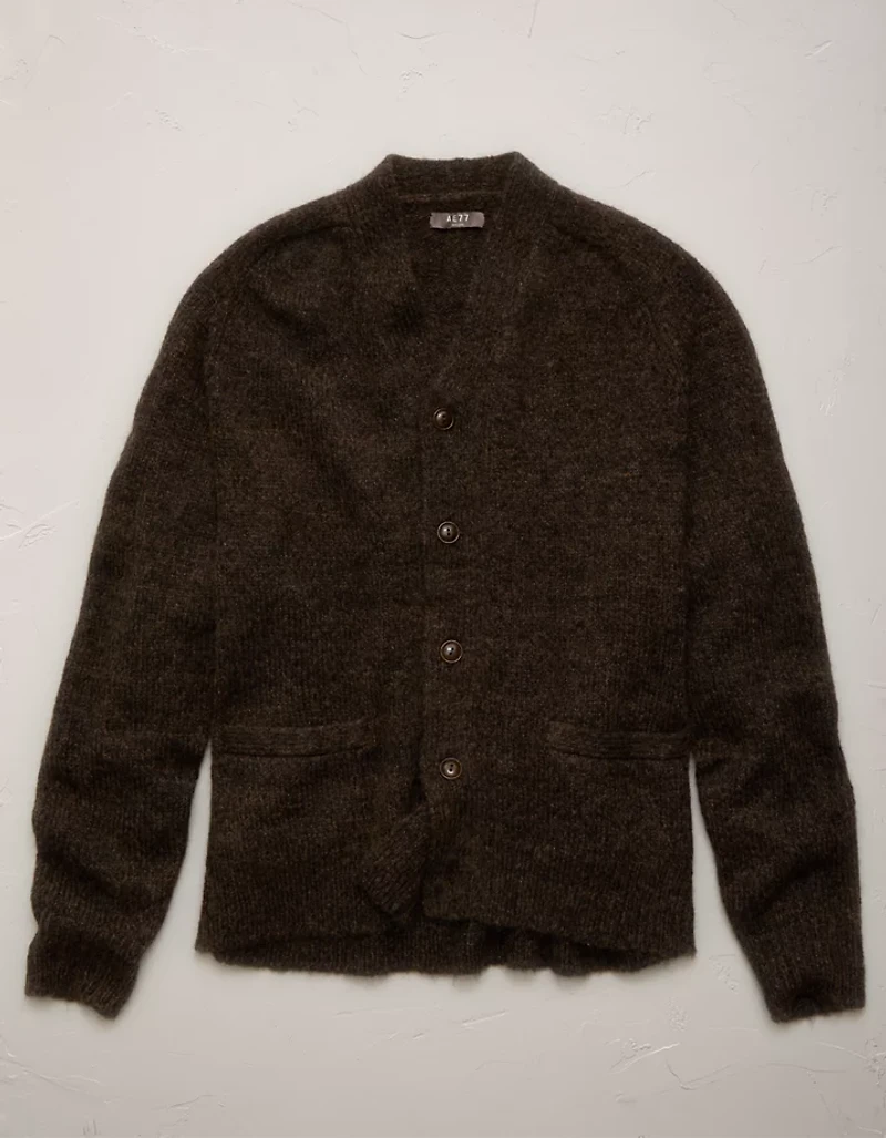 AE77 Premium Fuzzy Cardigan