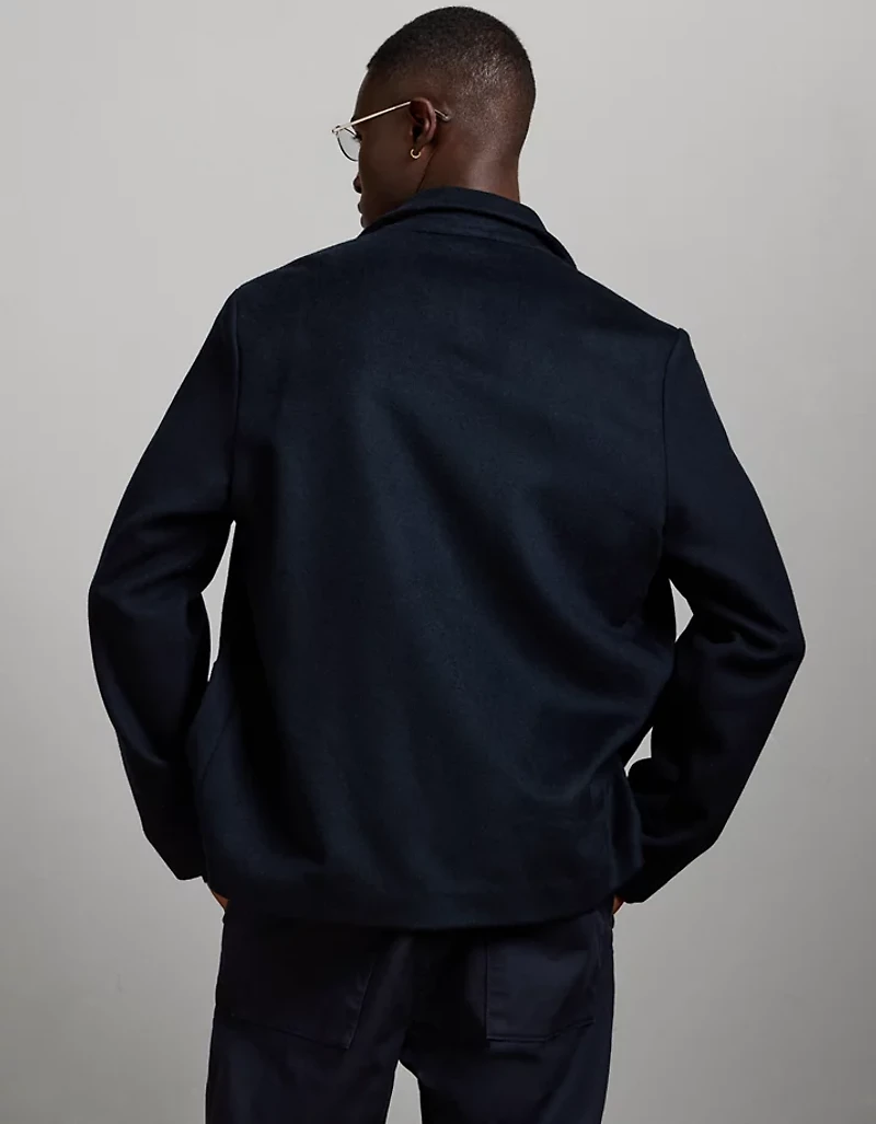 Blazer en mélange de laine haut gamme AE77
