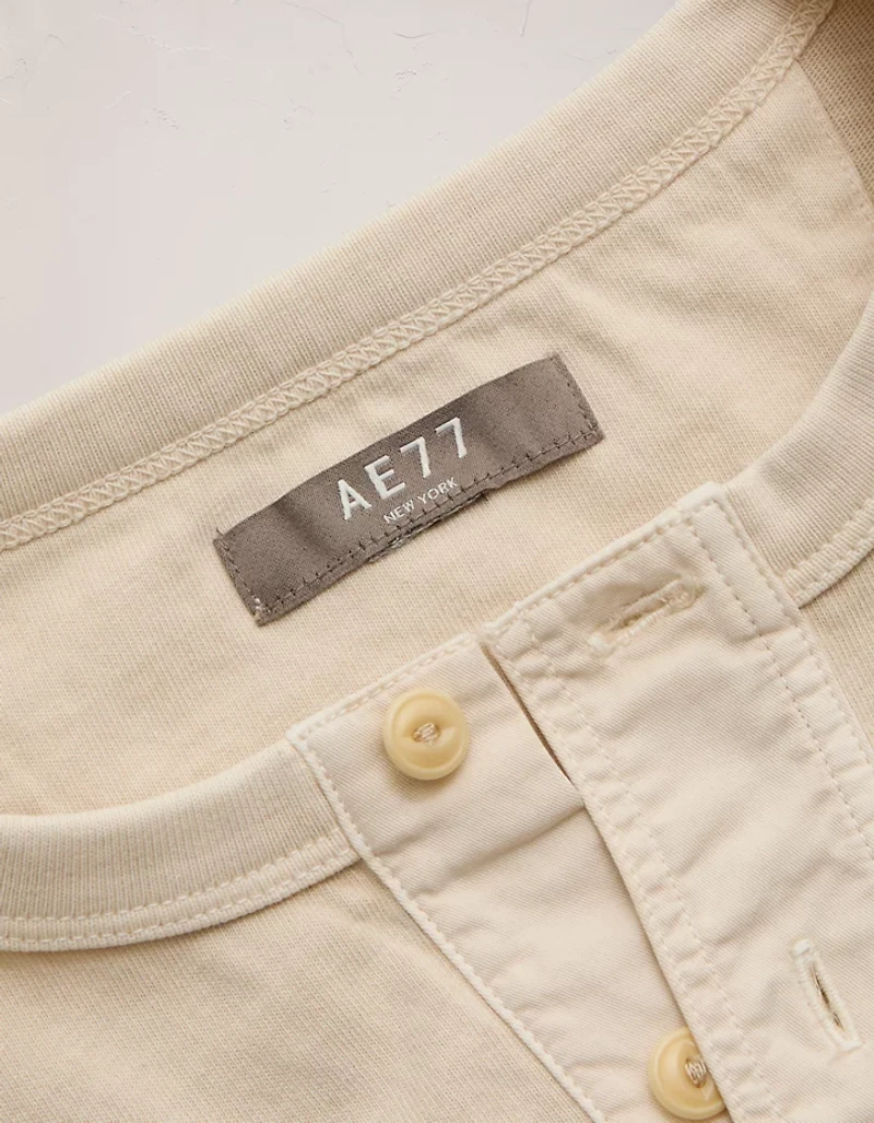 AE77 Long-Sleeve Surplus Henley Shirt