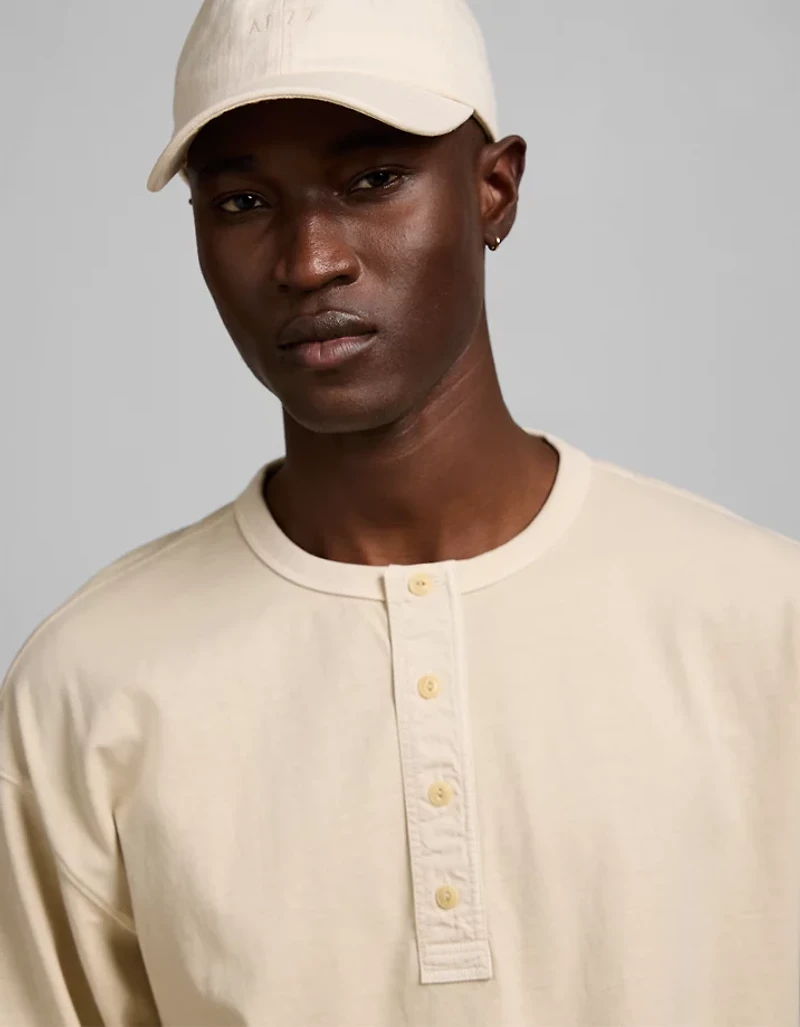 AE77 Long-Sleeve Surplus Henley Shirt