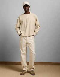 AE77 Long-Sleeve Surplus Henley Shirt