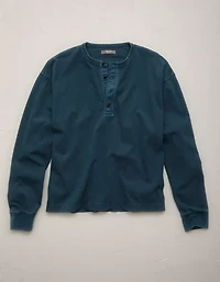 AE77 Long-Sleeve Surplus Henley Shirt