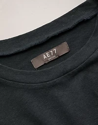 T-shirt en mélange de lin AE77