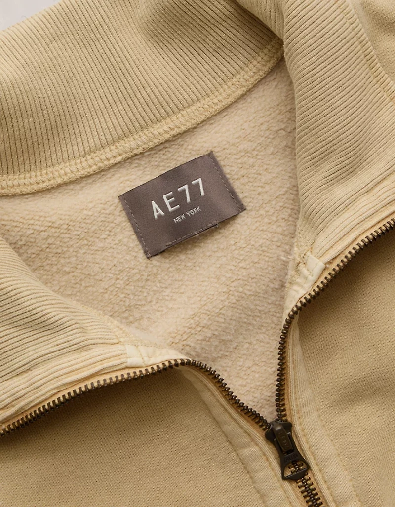 AE77 Quarter-Zip Fleece Sweatshirt