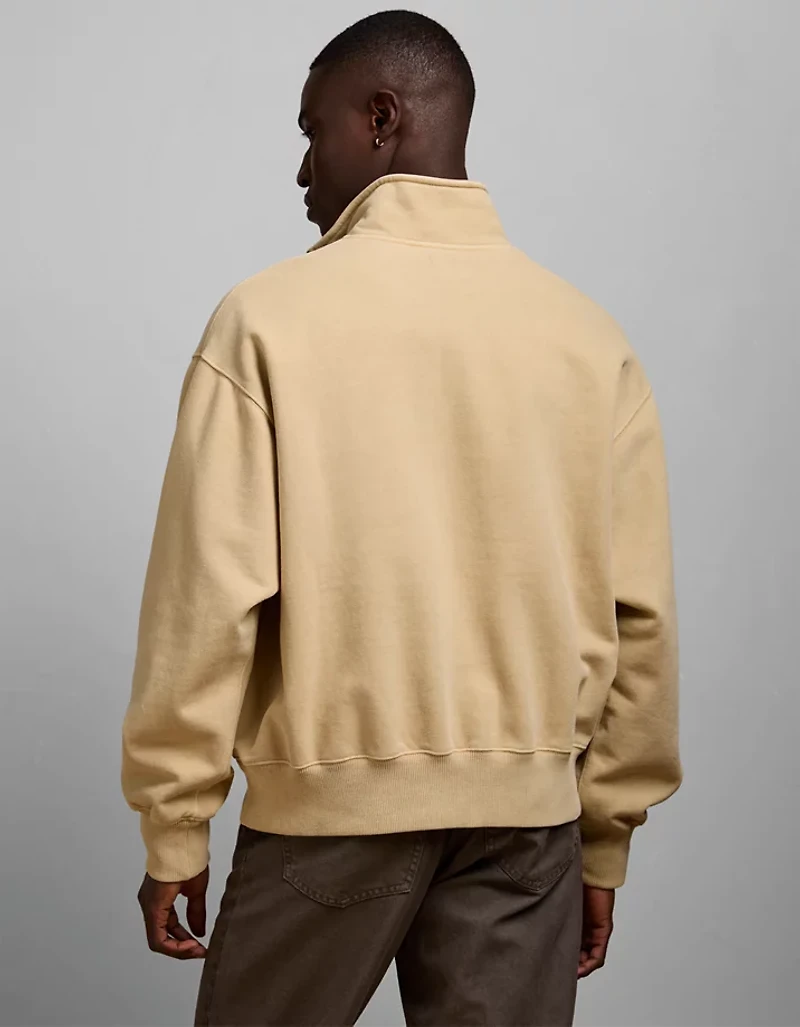 AE77 Quarter-Zip Fleece Sweatshirt