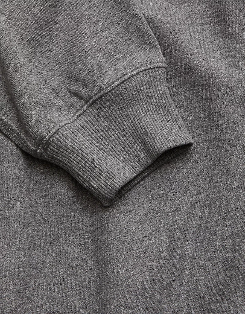 AE77 Garment-Washed Raglan Sweatshirt