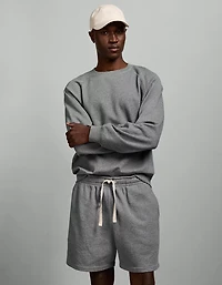 AE77 Garment-Washed Raglan Sweatshirt