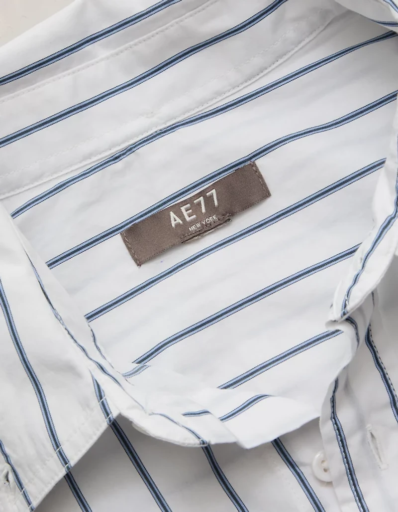 AE77 Poplin Button-Up Shirt