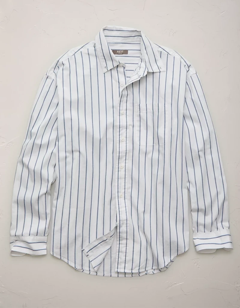 AE77 Poplin Button-Up Shirt