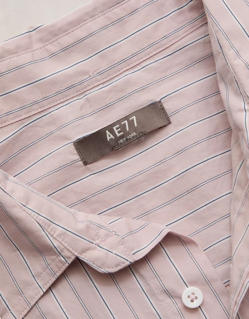 AE77 Poplin Button-Up Shirt