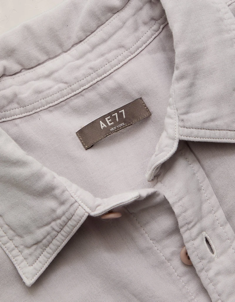 AE77 Cotton Gauze Utility Shirt