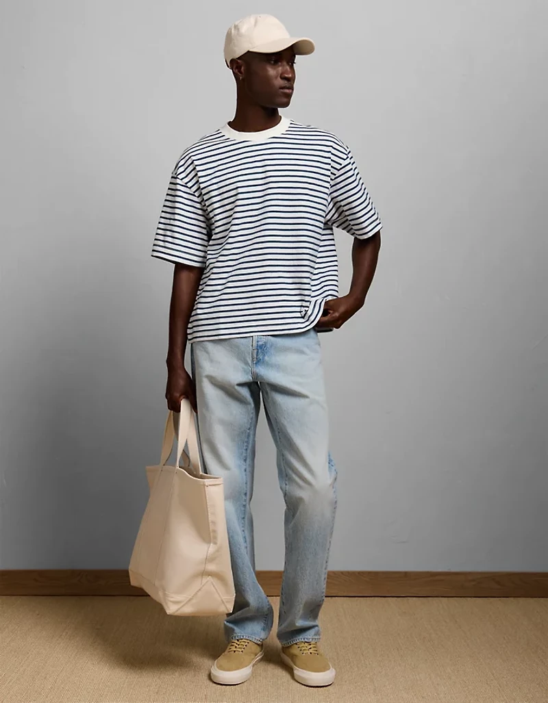 AE77 Boxy Striped T-Shirt