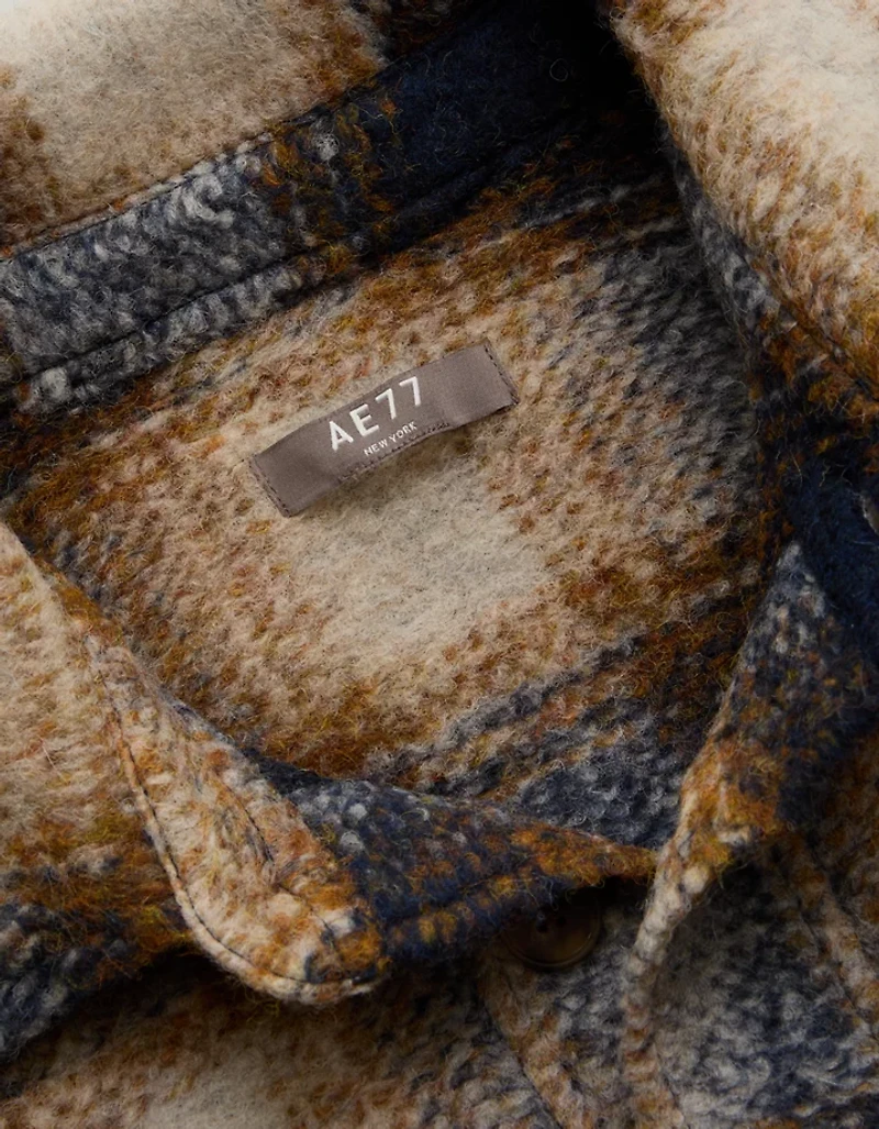 Veste-chemise en laine AE77