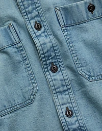 AE77 Long-Sleeve Chambray Shirt