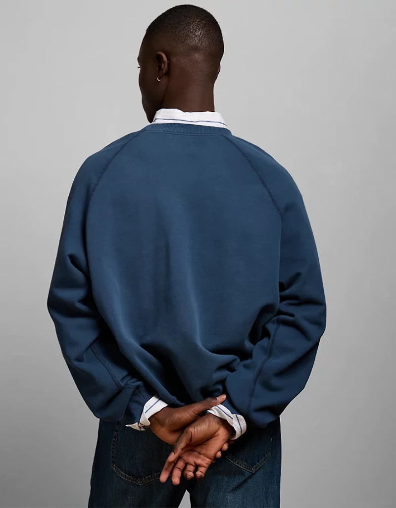 AE77 Raglan Terry Fleece Sweatshirt